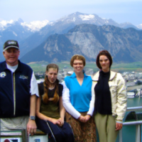 a family photo from my holiday to Europa in 2004